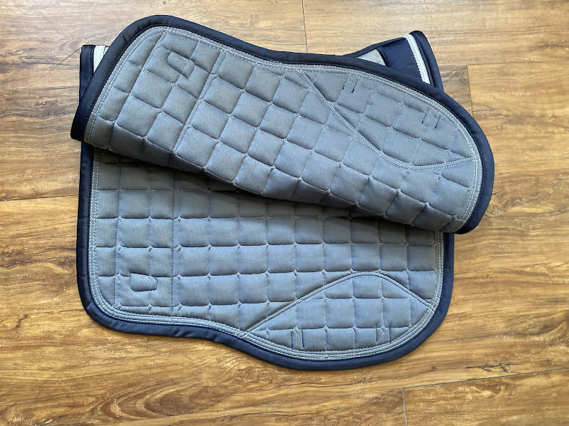 Azzure Anti-Slip Satin Dressage Square Grey
