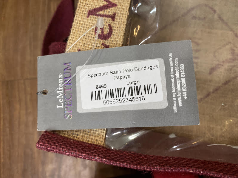 LeMieux Spectrum Satin Polo Bandages - L