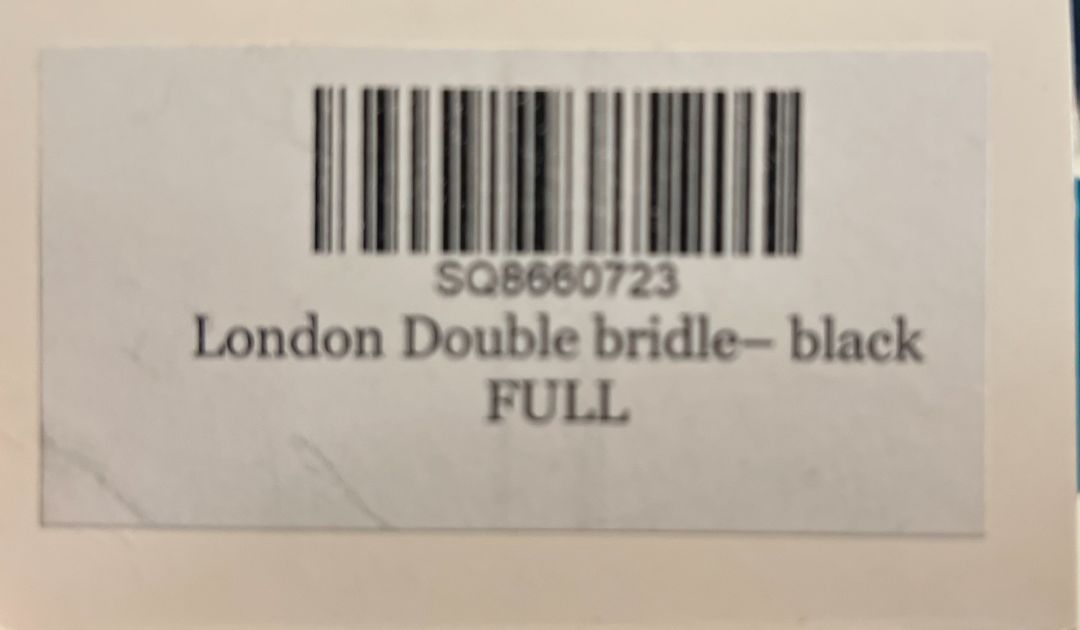 London Double Bridle - Full