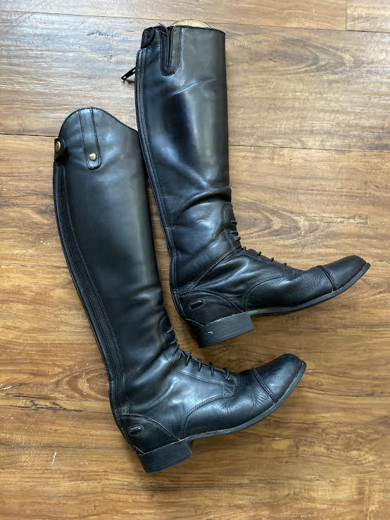 Ariat Heritage Contour Field Zip Tall Riding Boot - 4 XS Tall