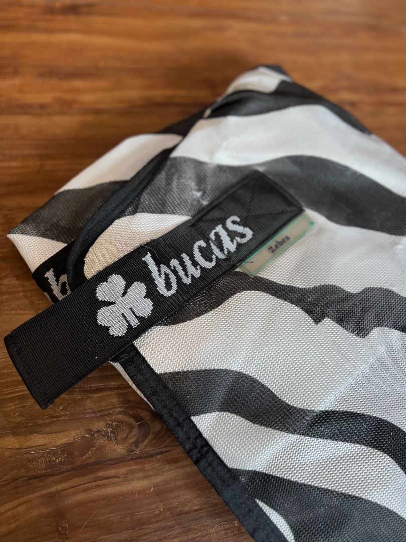 Bucas Buzz-Off Zebra Fly Sheet - 75"