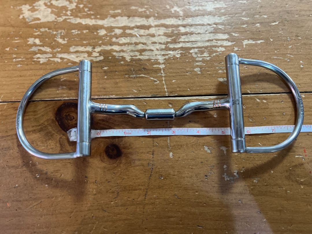 Myler Low Port Comfort Snaffle Dee - 5"