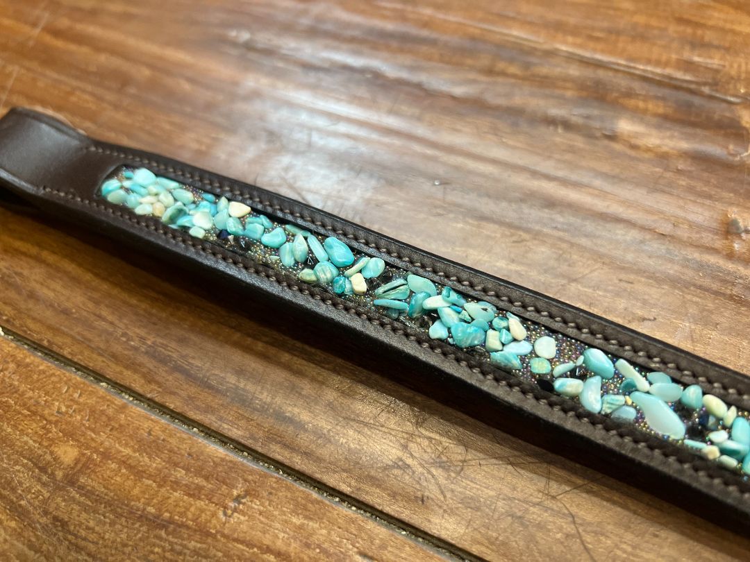 Dover Saddlery Mosaic Browband - Full