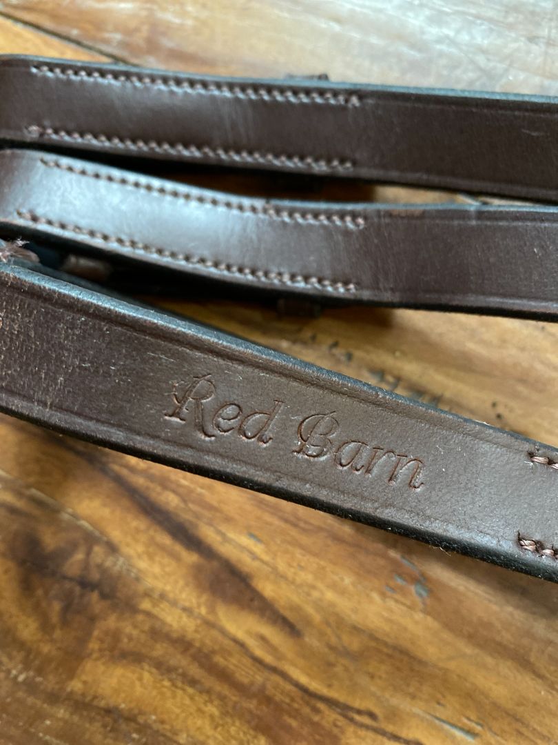 Red Barn Pebble Grip Reins - Full (54")
