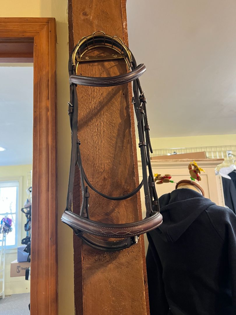 Fancy Stitch Hunter Bridle w/ Reins - Full